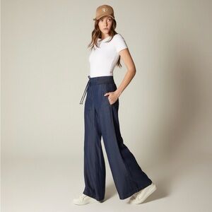 Studio F Palazzo Wide Leg Pants Jeans